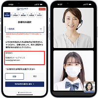 STEP 3.ビデオ/ テスト通話（ビデオ通話が繋がらない場合は、メッセージ内のURLから参加してください。）